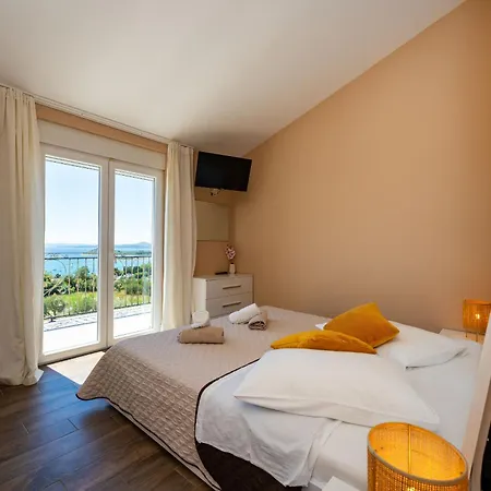 Nyaraló My Dalmatia - Sea View Tonka With Private Swimming Pool And Gym *